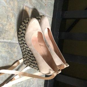 Free people platform wedges